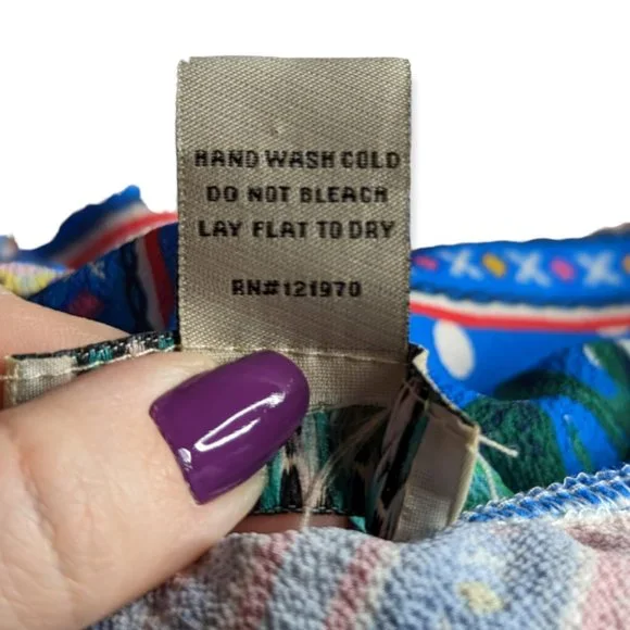 Flying Tomato One Shoulder Top Size Small - Picture 9 of 9